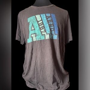 Aeropostale “Aero 1987” Black Graphic Tee – Size 3XL - Short Sleeve